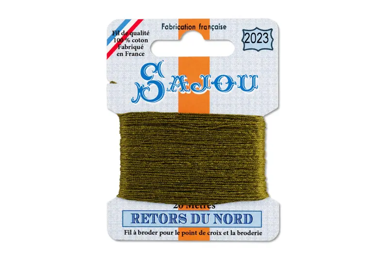 Retors Du Nord Embroidery Floss, #2023 Boxwood 1