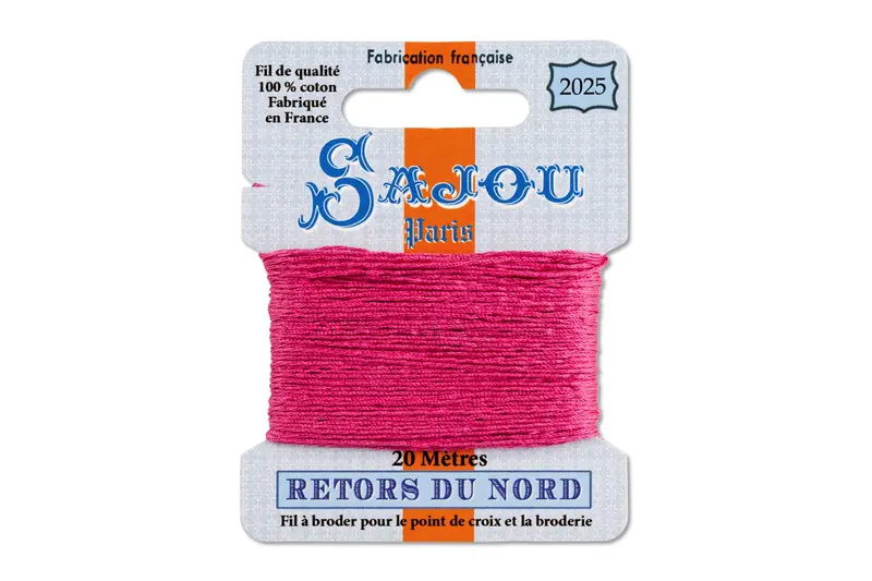 Retors Du Nord Embroidery Floss, #2025 Peony 1