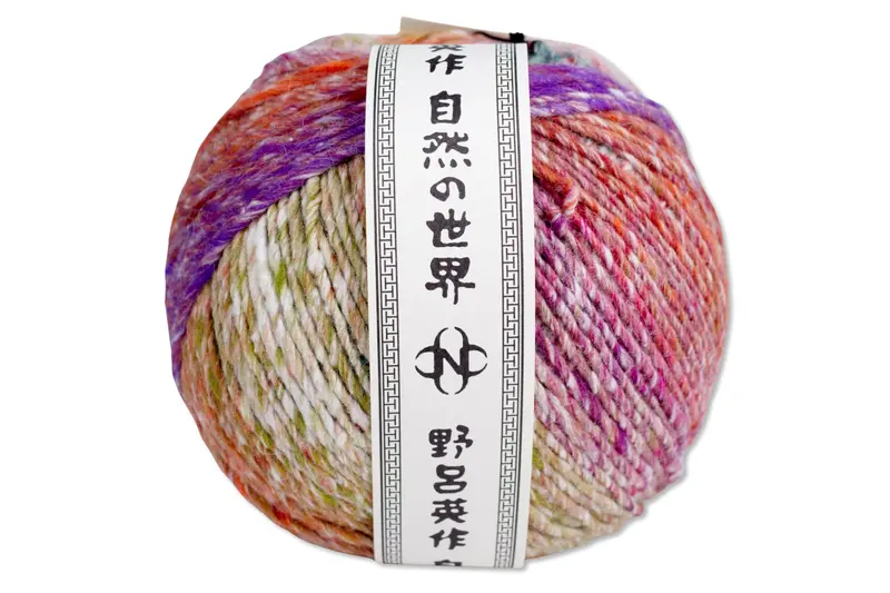 Rikka Wool/Silk Blend Yarn, #19 Ebi-Iro 1