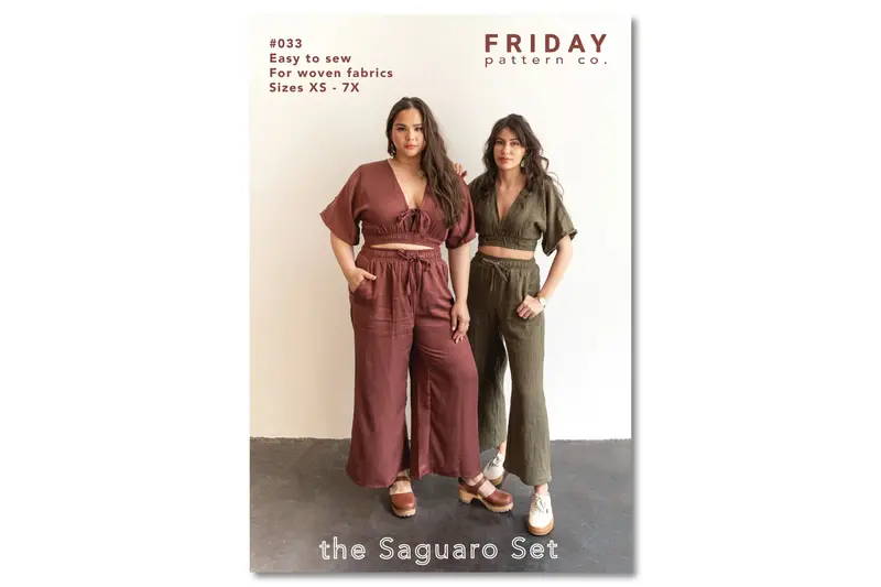 Saguaro Set Sewing Pattern 1