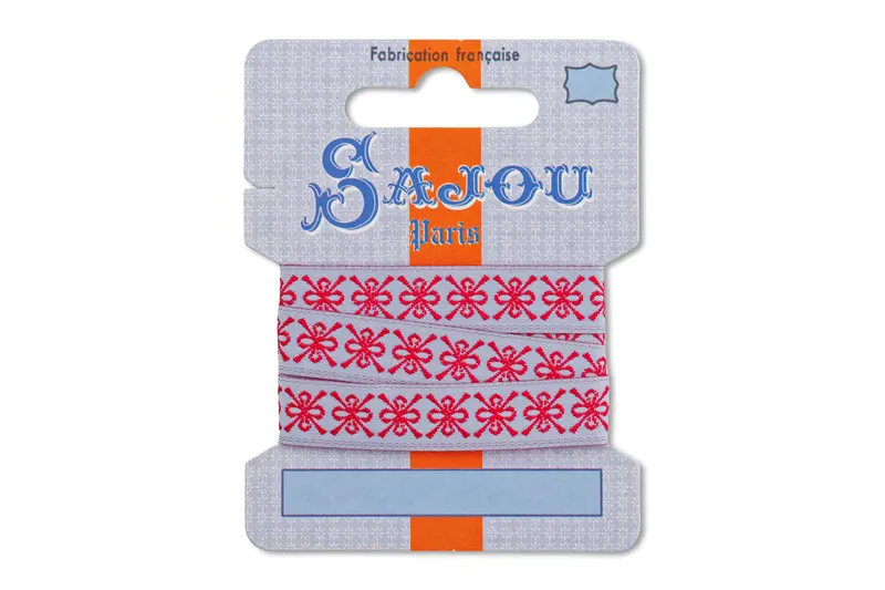 Saint-Étienne Woven Ribbon, Lilies 1