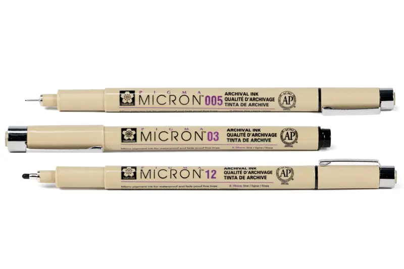 Sakura Pigma Micron Pens 1
