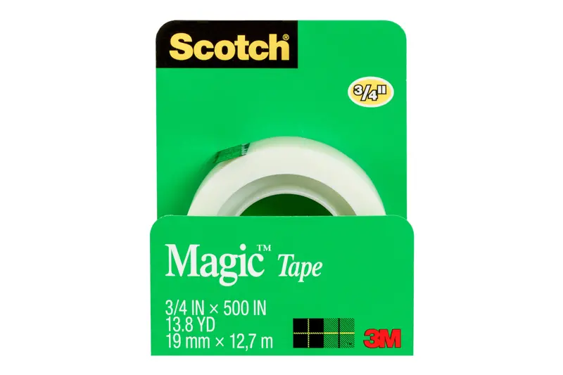Scotch Magic Tape, 3/4" X 500" 1