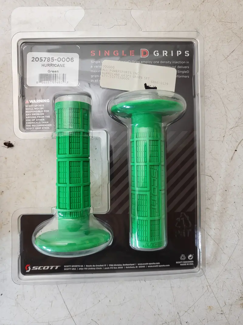Scott Single D Medium Density Mx2 Grip Green New 205786-0006 (F17) 1