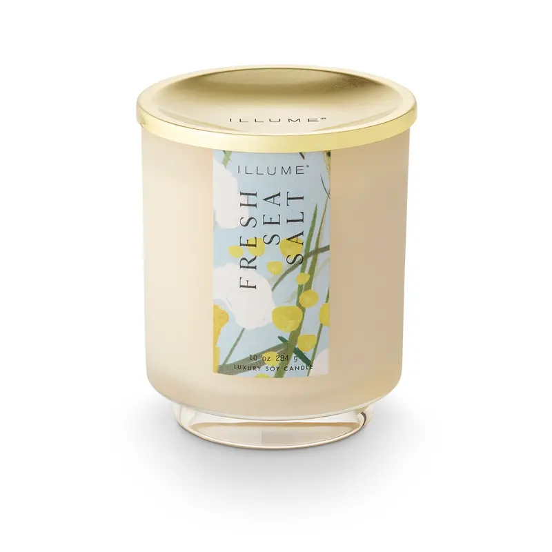 Sea Salt Signature Glass Candle 1
