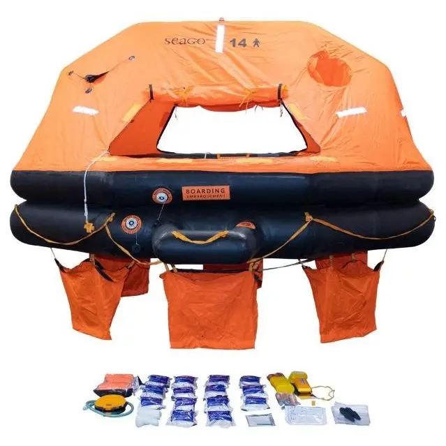 Seago Iso 9650-1 Sea Master Plus Liferafts 4-8 Man 1