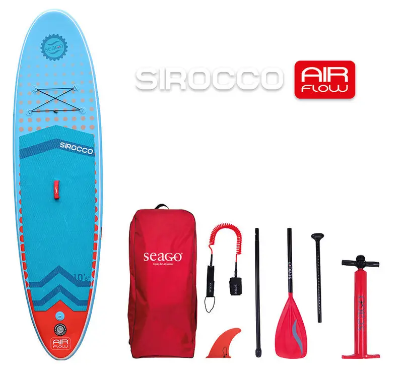 Seago Sirocco Airflow Paddleboard Sup 10.6Ft Special Offer 1