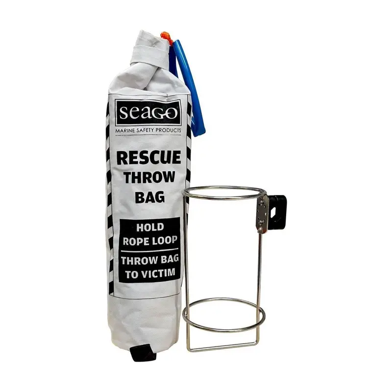 Seago Throw Bag Heaving Line 30M Mob Bracket And Rail Clamp 1