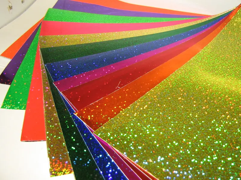 Sequins Holographic Glittering Sign Vinyl, Choose Color And Size, 12 And 24 Inch Widths 1