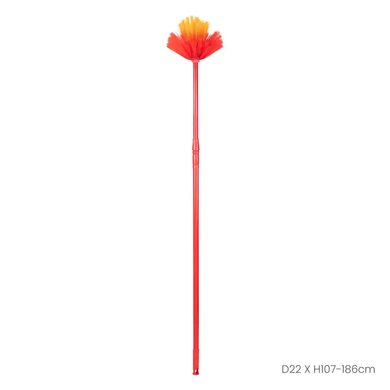 Set Spider Web Brush Rd W Ext Pole 1.8 (Hfh1149pg) 1