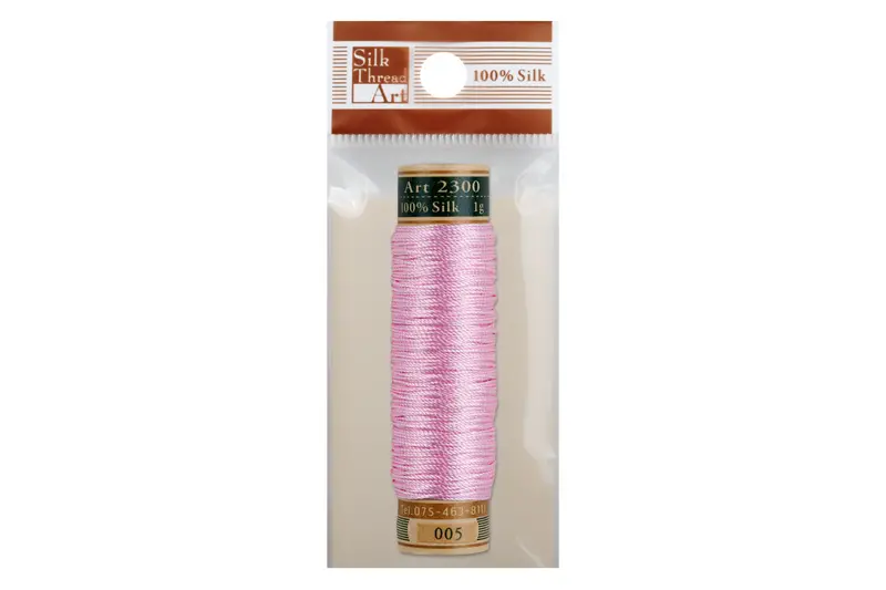 Silk Art Thread, #005 Soft Pink 1