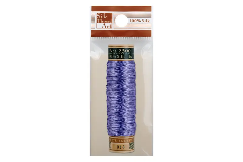 Silk Art Thread, #018 Soft Violet 1