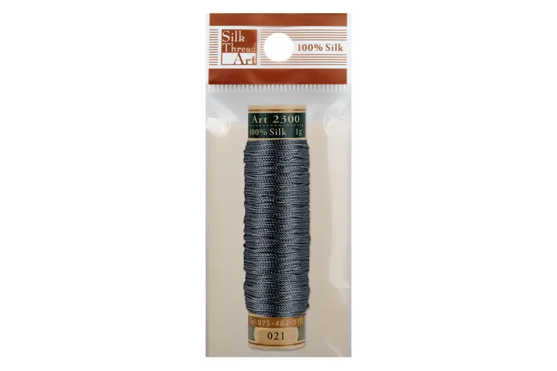 Silk Art Thread, #021 Grey 1