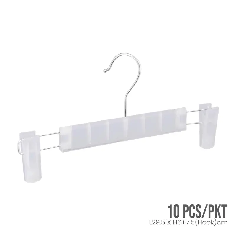 Skirt Hanger (10Pc/Pkt) White #2012 (Hfh2060w) 1