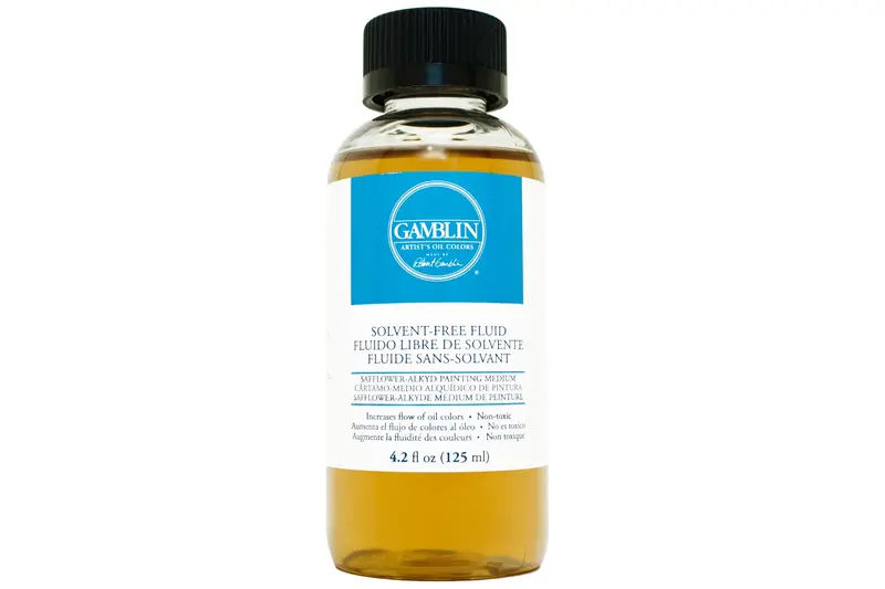 Solvent-Free Fluid Oil Painting Medium 1