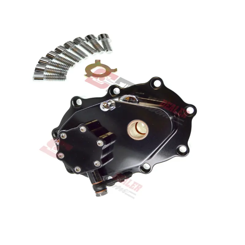 Speed Dealer Customs 4 Speed Transmission Kickstart Hydraulic Clutch Cover For Harley 1
