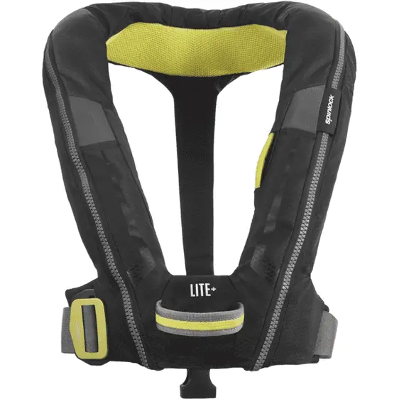 Spinlock Deckvest Lite+ Automatic Lifejacket With Harness Black 170N 1