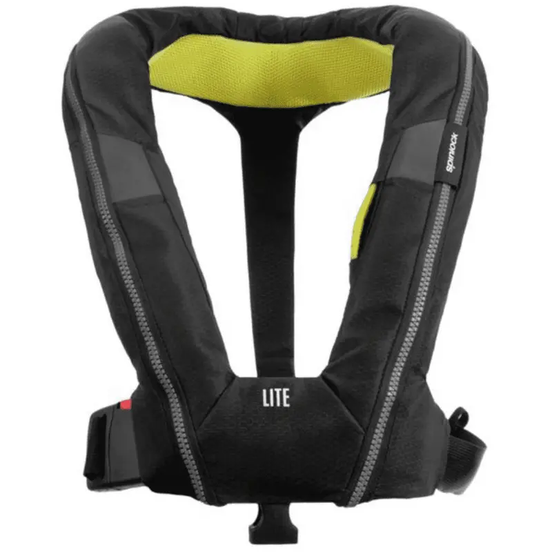 Spinlock Deckvest Lite Lifejacket 170N Automatic Black Lightweight 1