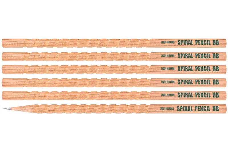 Spiral Pencil Hb, Set Of 6 1