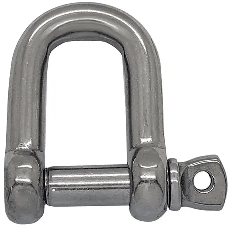 Stainless Round Body Dee Shackle Forged Pin 5Mm,6Mm,8Mm, And 10Mm 1