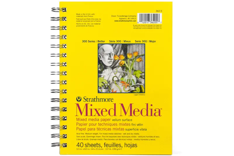 Strathmore Mixed Media Sketchbook, 300 Series 1
