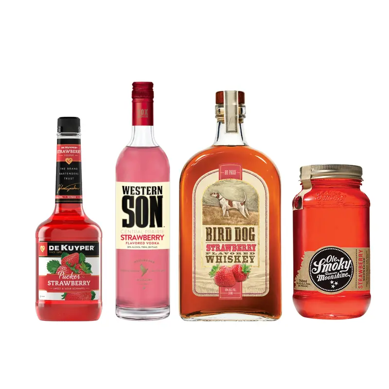 Strawberry Dreams Variety Spirits ( 4 X 750Ml) 1