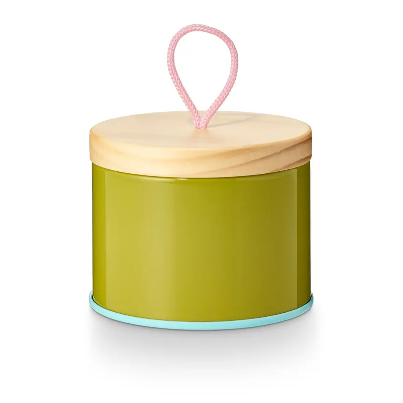 Summer Grass Sun Tin Candle 1