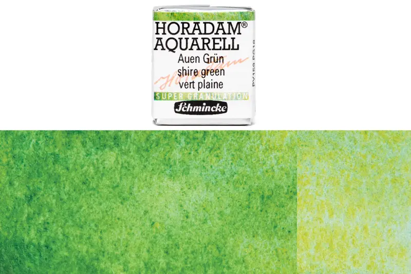 Supergranulation Watercolor Half Pan, #933 Shire Green 1