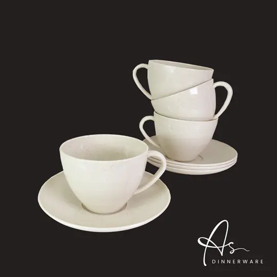 Tama Coffee Cup And Saucer 4Sets (As8211-4) 1