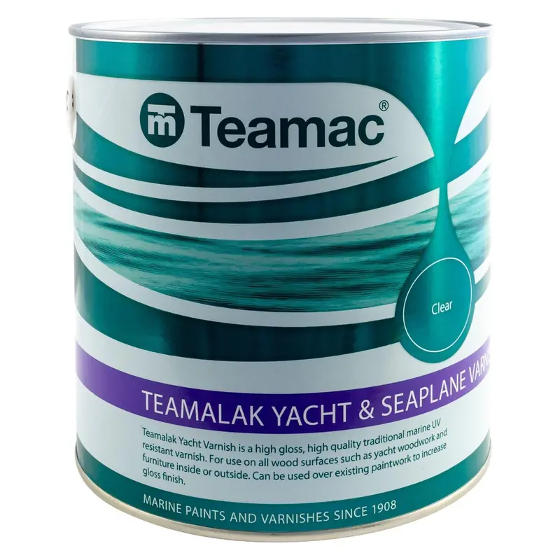 Teamac Teamalak Yacht Varnish Clear 1