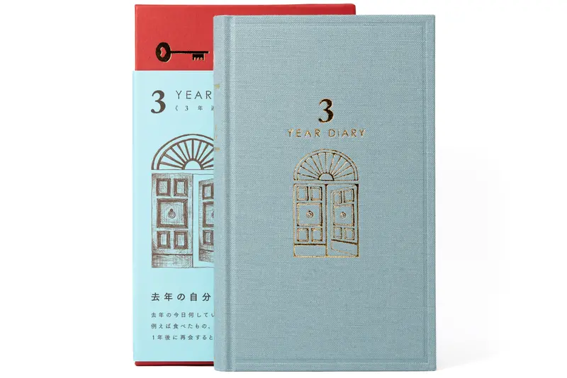 Three Year Diary, Soft Blue 1