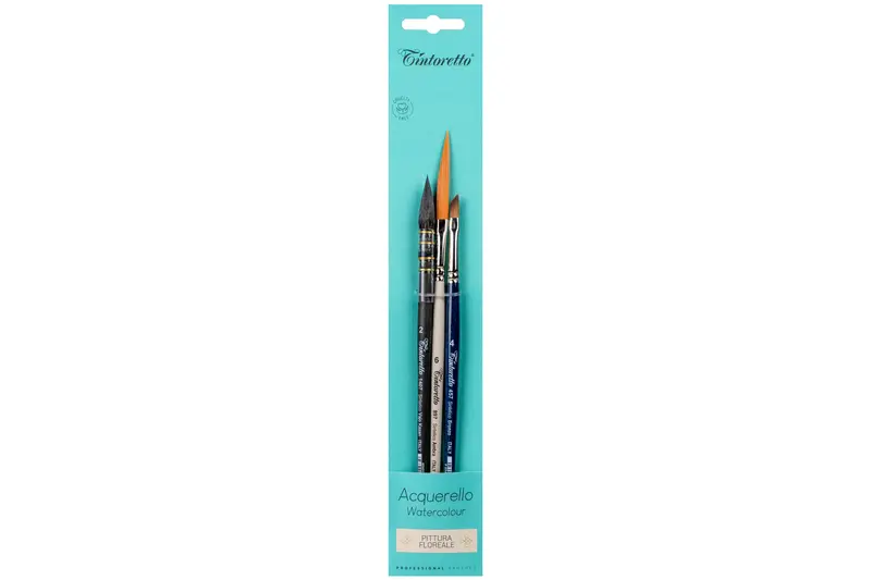 Tintoretto Floral Brush Trio 1