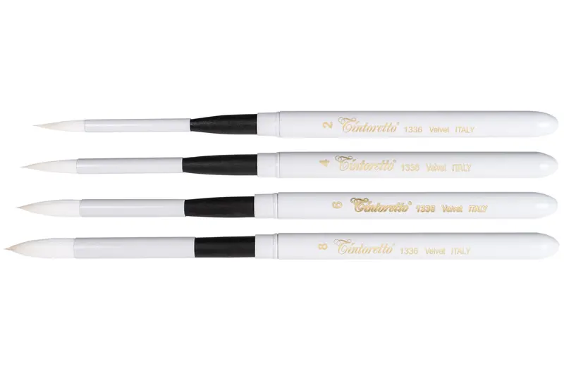 Tintoretto Velvet Synthetic Travel Brush 5