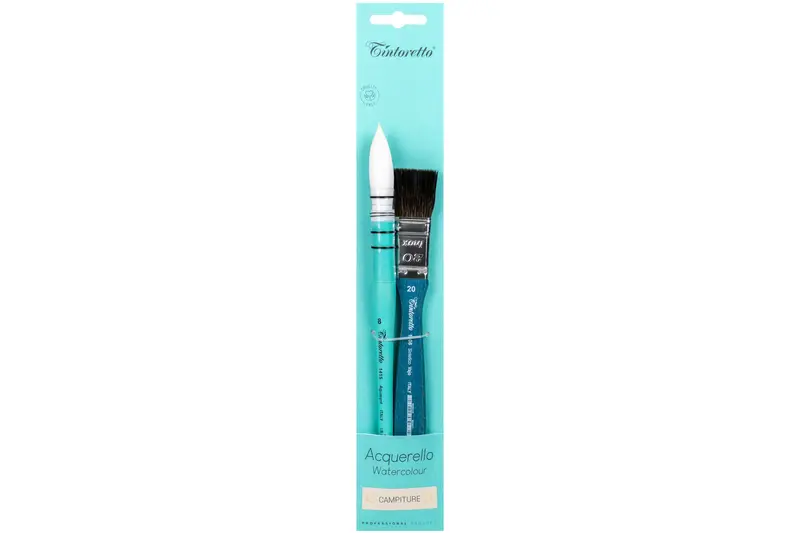 Tintoretto Watercolor Background Brushes, Set Of 2 1
