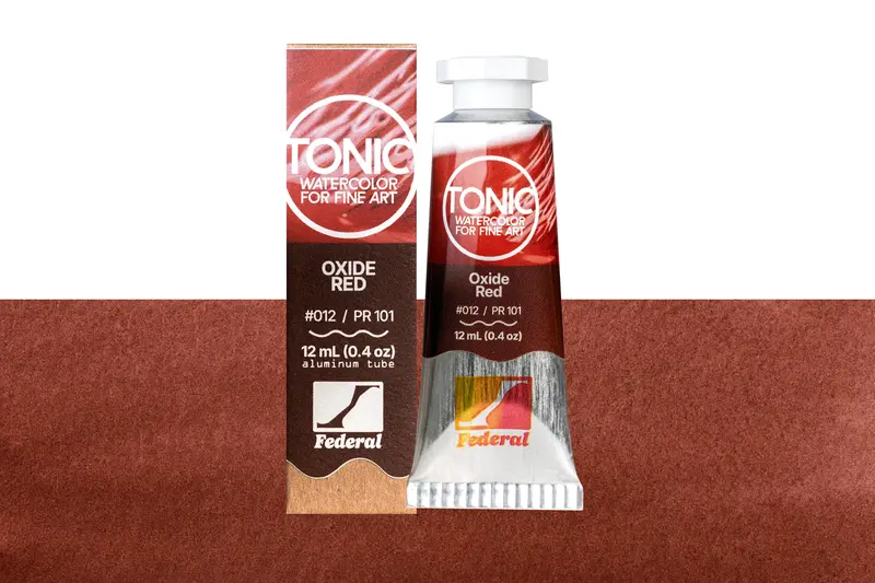 Tonic Watercolor, 12 Ml Tube, #012 Oxide Red 1