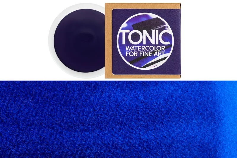 Tonic Watercolor, Porcelain Pan, #240 Phthalo Blue Reddish 1