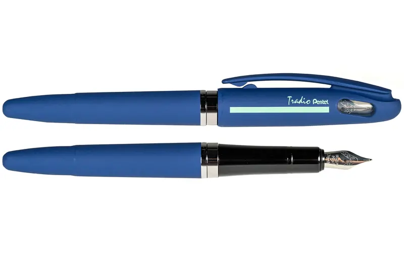Tradio Classic Fountain Pen, Matte Blue 1