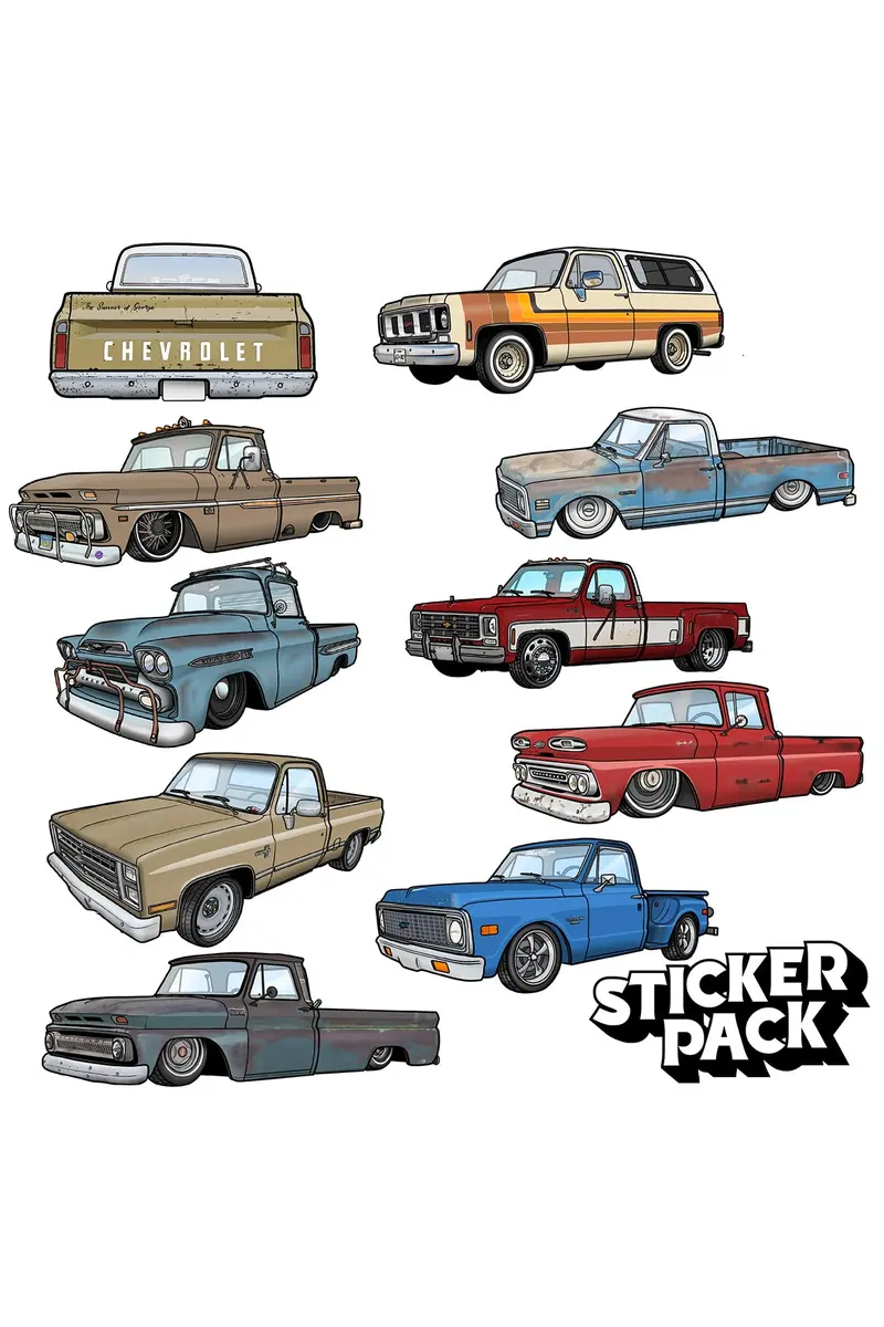Truck Sticker Pack V2 1