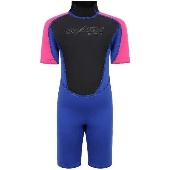 Typhoon Swarm Infant Shorty Wetsuit Purple Pink 1