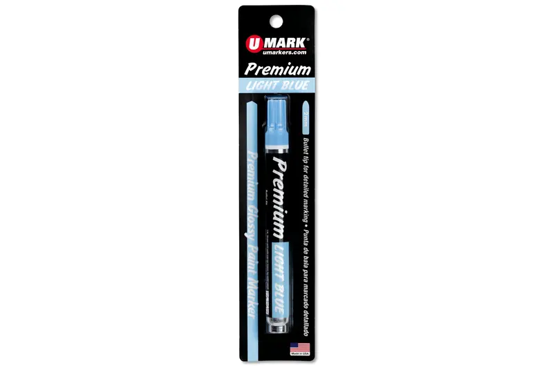 U-Mark Premium Paint Marker, Light Blue 1