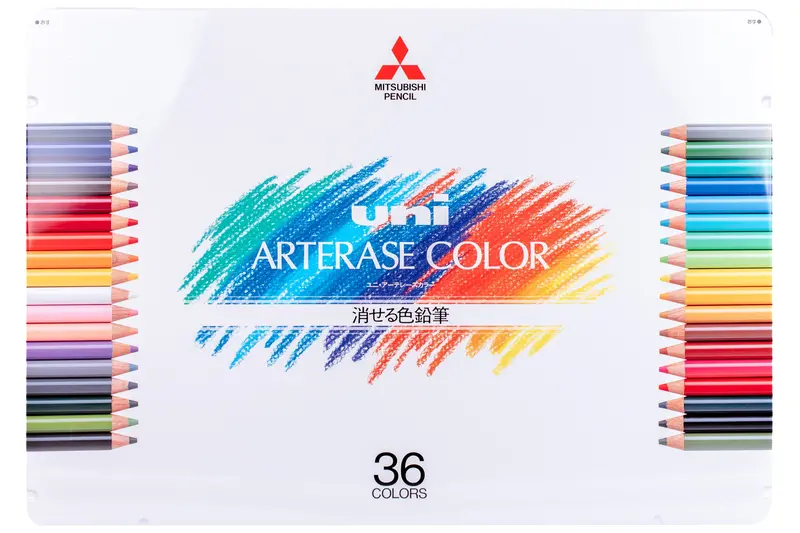 Uni Arterase Colored Pencils, Set Of 36 1