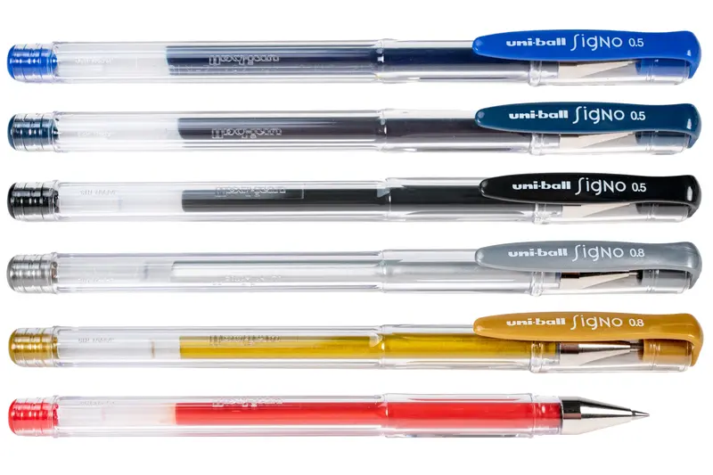 Uni-Ball Signo Um-100 Gel Pen, Fine Tip 1