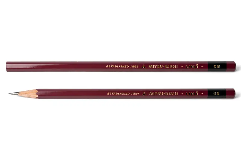 Uni Pencil, 6B, Single 1