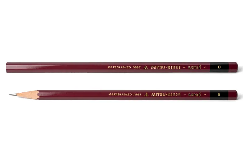 Uni Pencil, B, Single 1