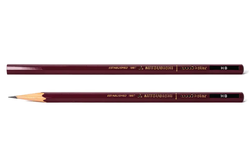 Uni Star Pencil, Hb, Single 1