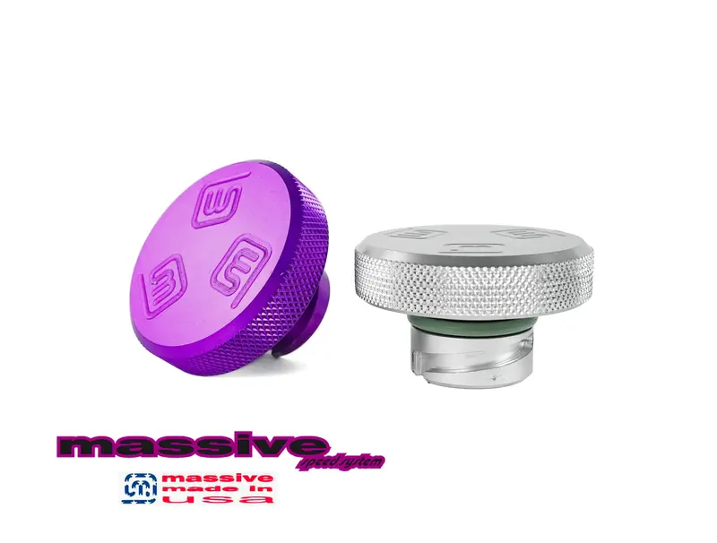 Upgrade Your Engine Bay With Massive Speed Signature Oil Fill Caps For Many Ford Applications 1