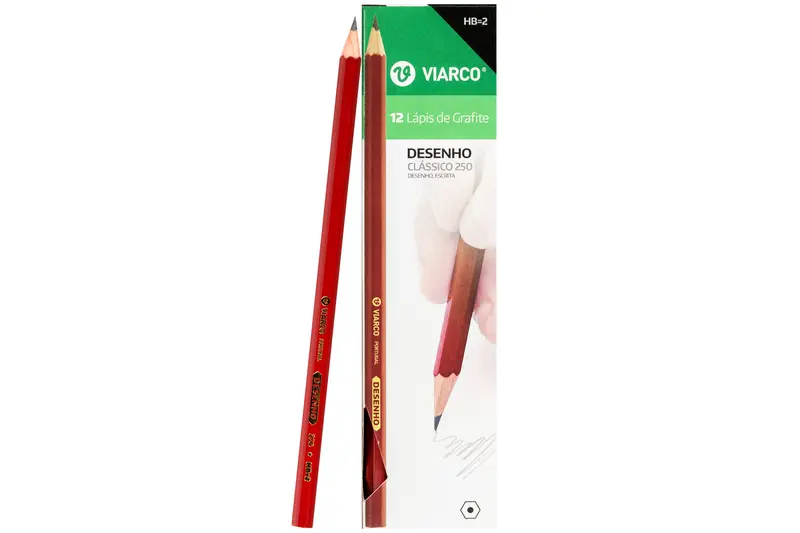Viarco #250 Drawing Pencils, Box Of 12 1