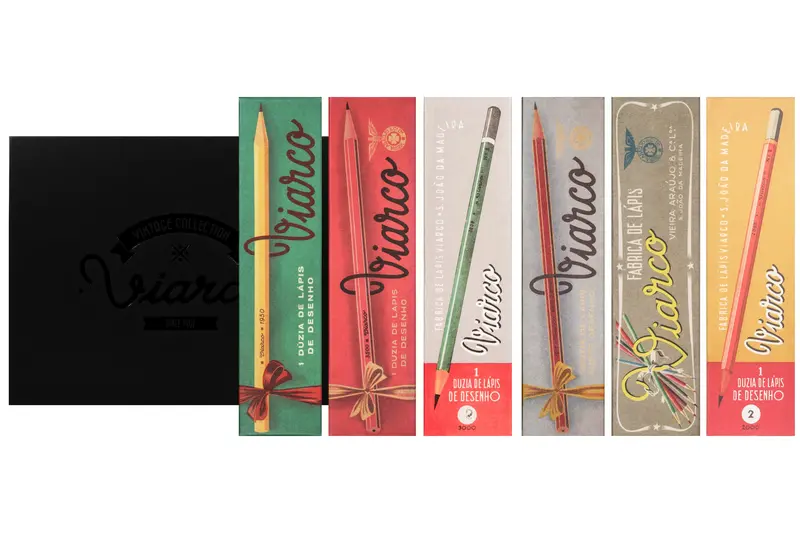 Viarco Vintage Reissues, Complete Set Of Six Dozen 1