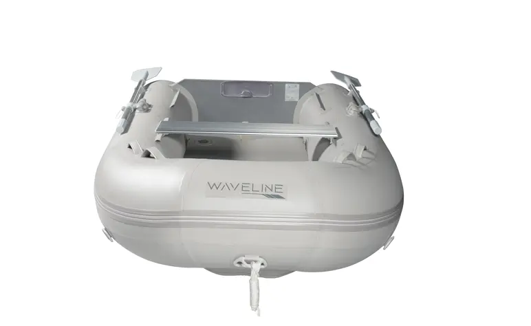 Waveline Grey Lightweight 2.5M Air Floor Dinghy 1