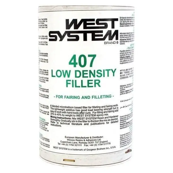West Epoxy 407 Low-Density Filler For Fairing Brown In Colour 1